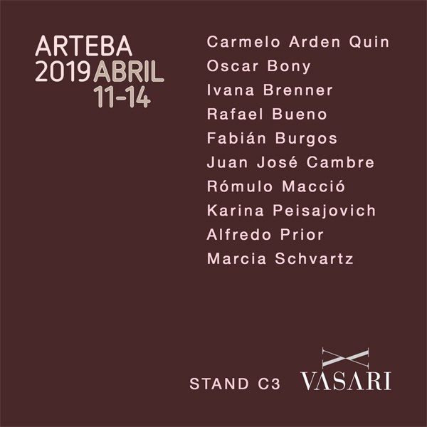 VASARI en arteBA 2019, stand C3