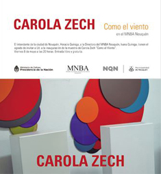 Carola Zech en el MNBA Neuquen
