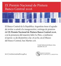 Alfredo Prior 1º Premio Nacional de Pintura Banco Central