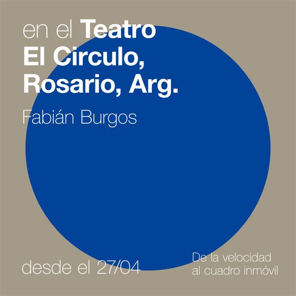 Fabián Burgos en Rosario