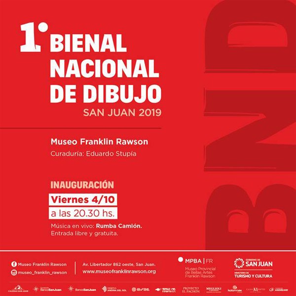 MAURO KOLIVA seleccionado para la 1ª Bienal Nacional de Dibujo, San Juan 2019