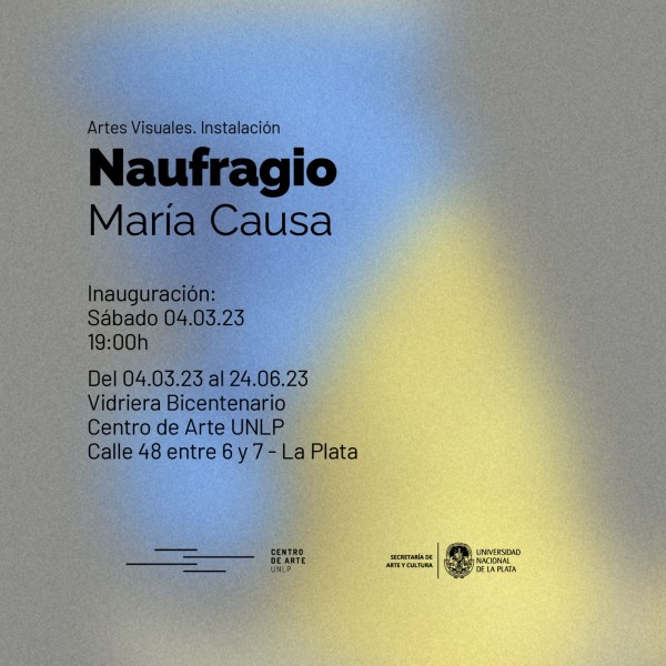 MARIA CAUSA EN EL CENTRO DE ARTE UNLP