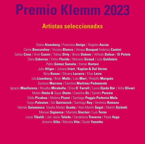 Alita Olivari en el premio Klemm
