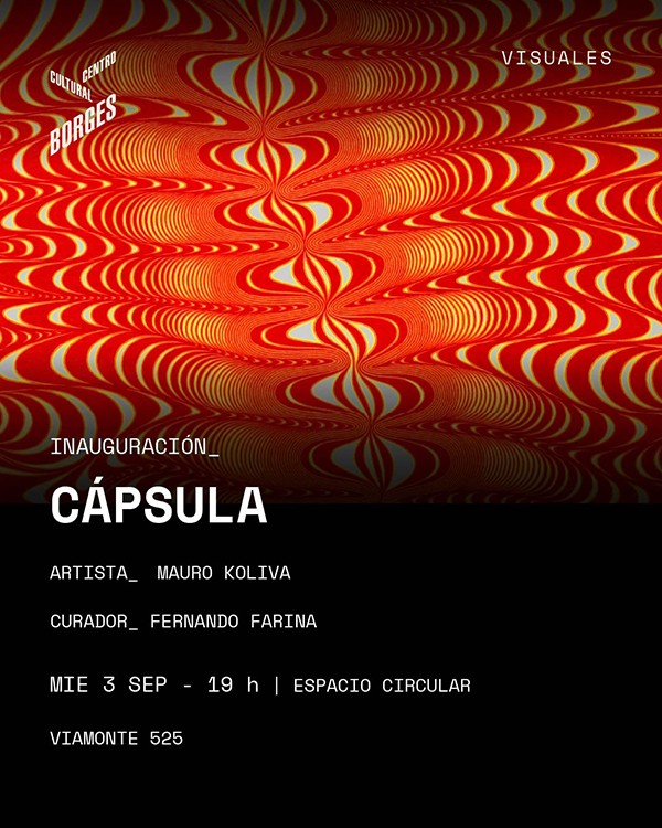 CÁPSULA: MAURO KOLIVA EN EL CENTRO CULTURAL BORGES