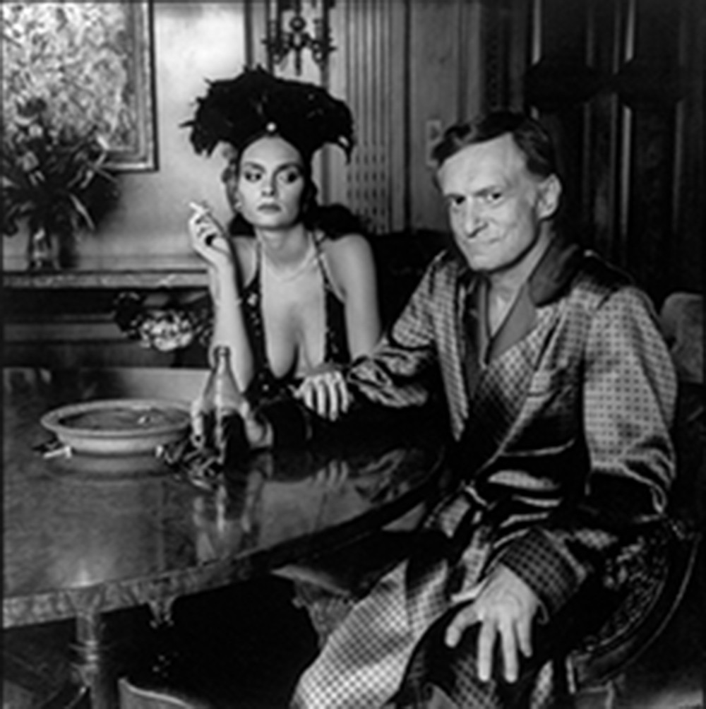 Hugh Hefner y Carrie Leigh