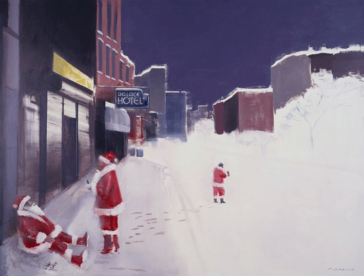 Papá Noel de la 5ª Av. al Bowery