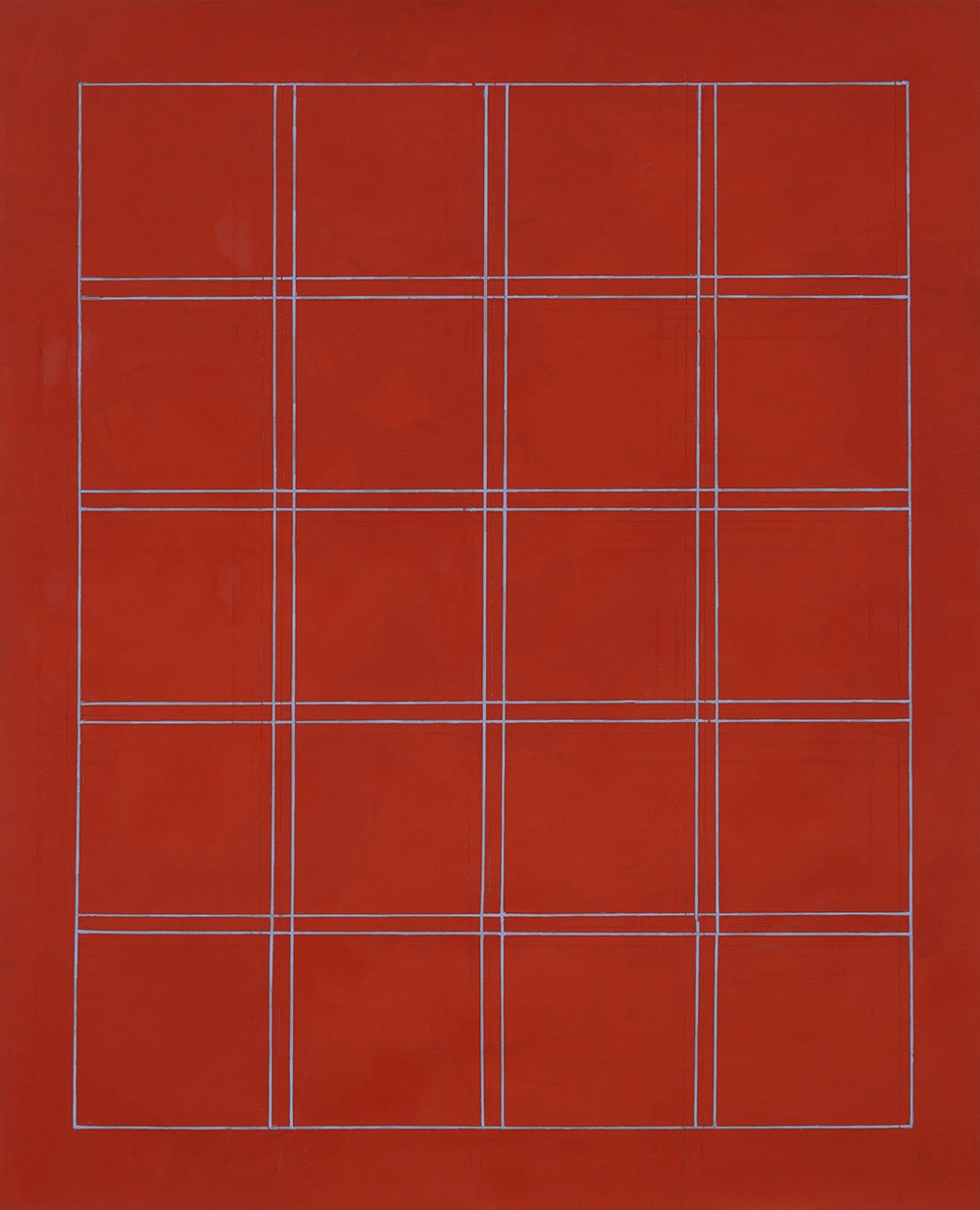 Calado sobre rojo