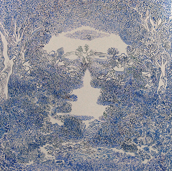  Paysages bleus III
